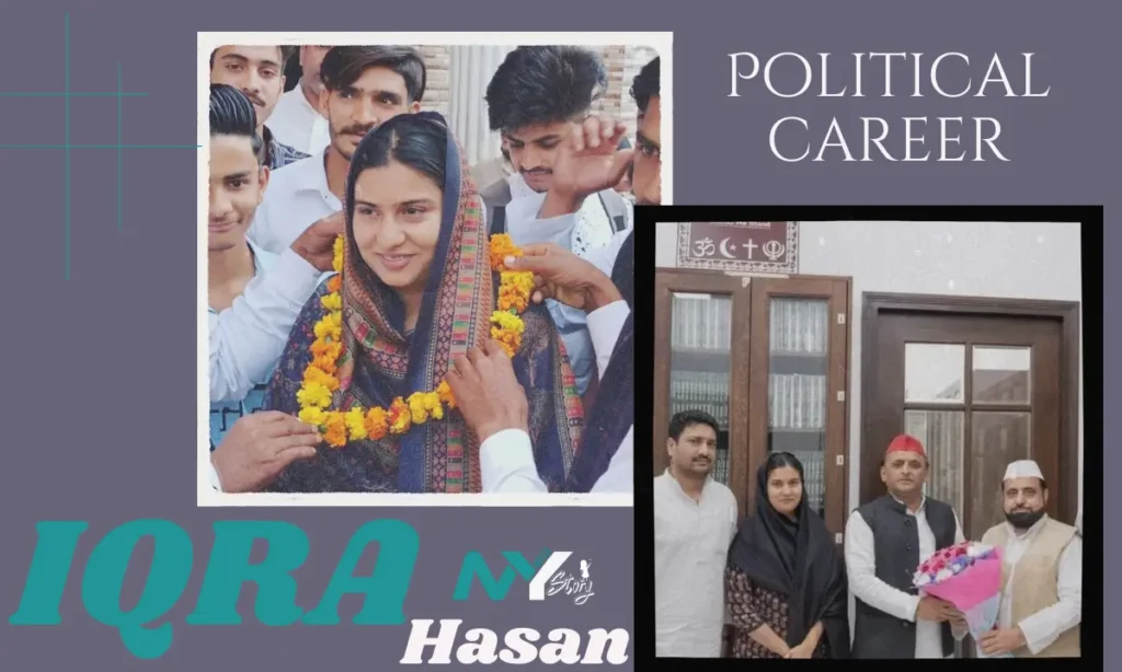 Iqra Hasan political career